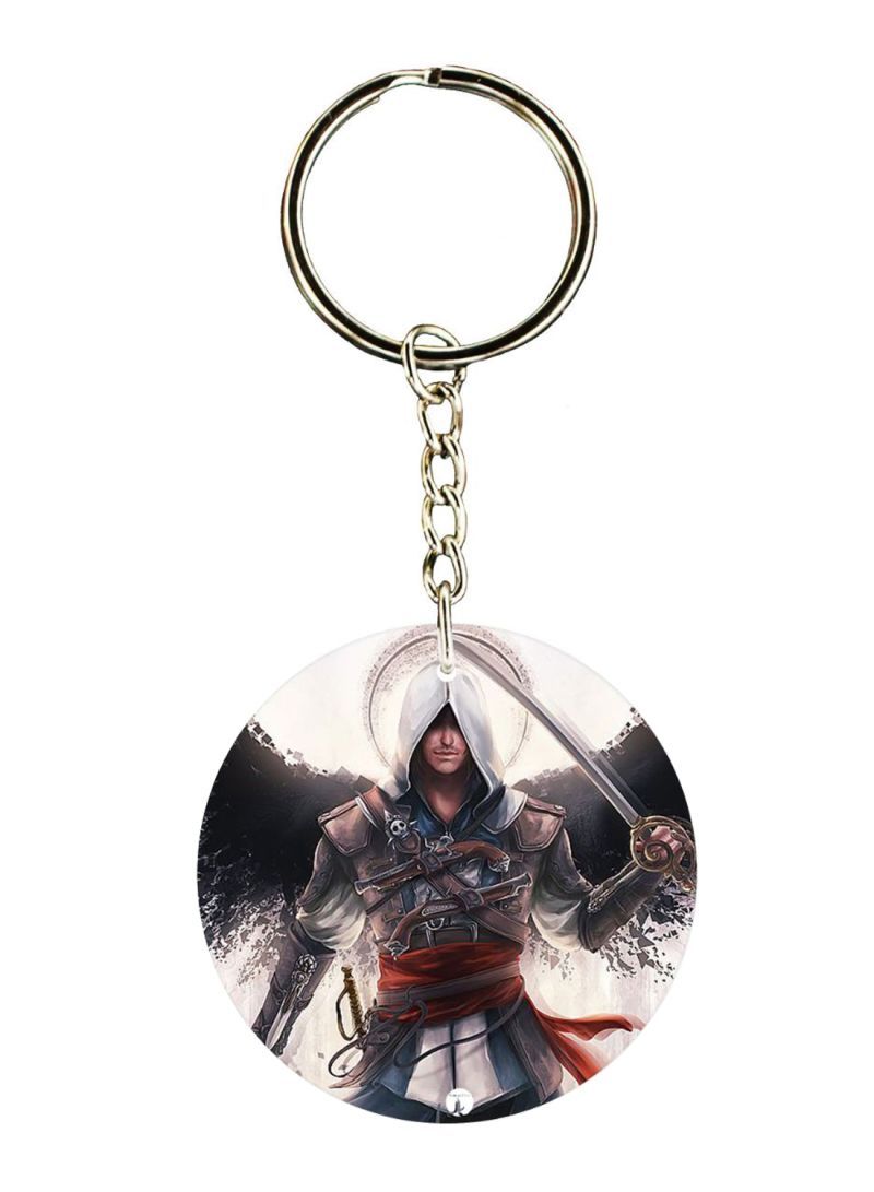 RKN Double Sided Assassin's Creed Printed Keychain