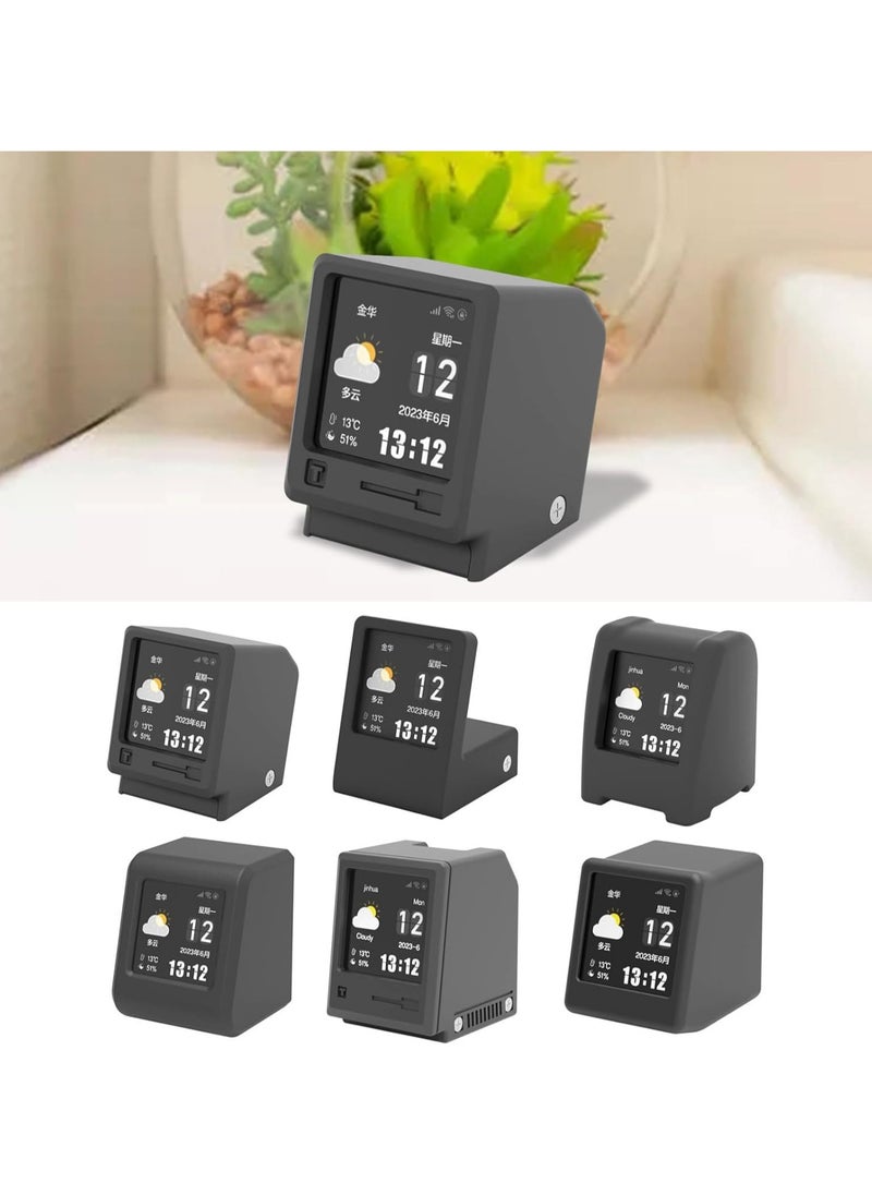 Generic - Multi-Function Information Display WiFi Smart Desktop DIY Creative Clock Weather Station Wireless Indoor Outdoor Thermometer Hygrometer - Image 1