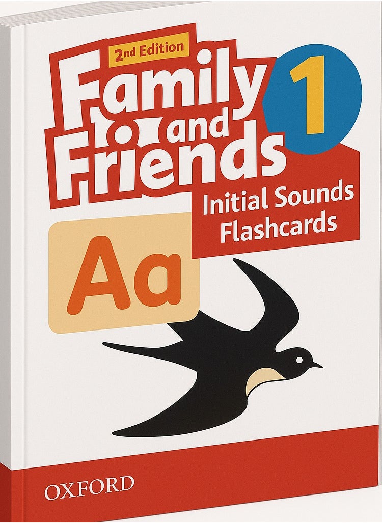 Family and Friends 1 – Initial Sounds Flashcards  - Image 1