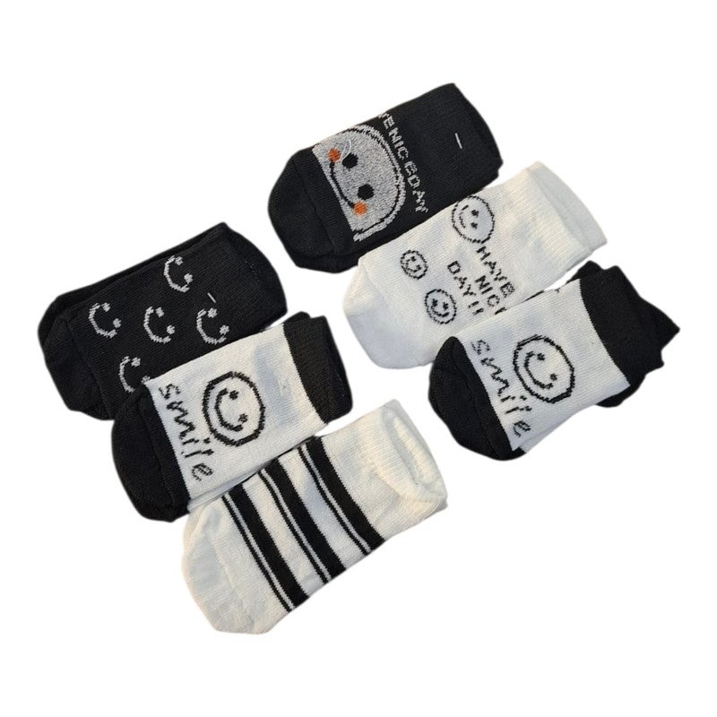 Baby socks, a set of socks for children aged 6 months to 2 years (set of 6 pairs)
