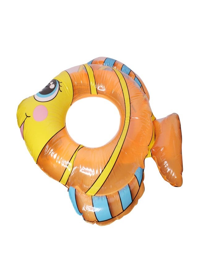 Baal Summer Special Inflatable Floating Ring Tube for Kids, Girls, Boys and Adults Fish Printed Swim Ring(Pack of 1) - Image 4