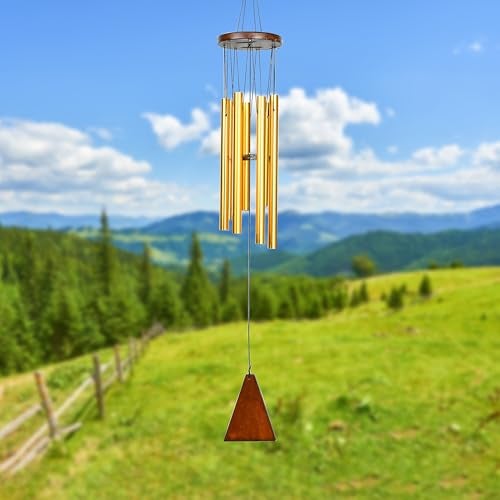 HindCraft Decorative Wind Chimes for Home | Handmade Metal Wind Chimes for Balcony, Garden, Patio & Outdoor Decor | Feng Shui Chimes for Positive Energy, Good Luck & Prosperity | Musical Hanging Bells - Image 2