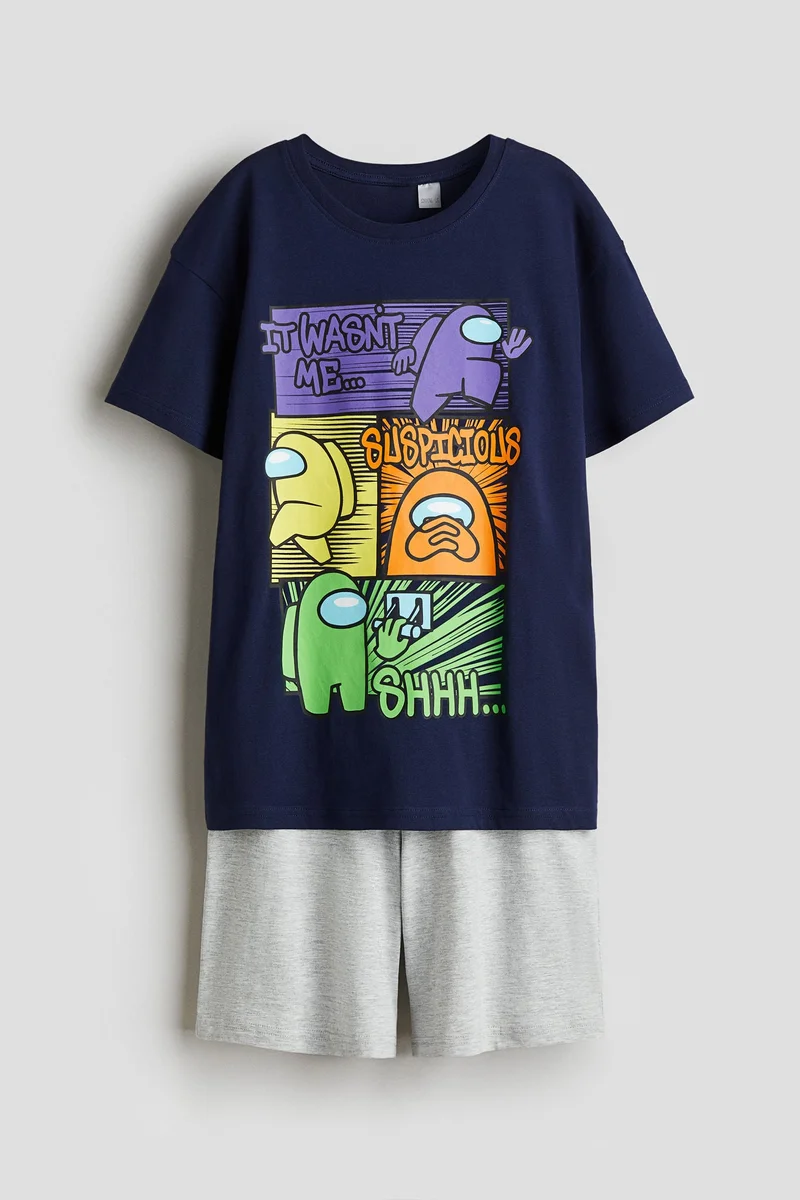 H&M Printed cotton pyjamas