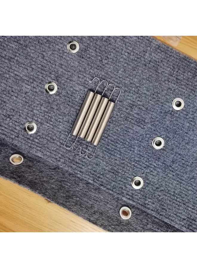 3 قطع من سجاد الأرضيات الرمادي للسيارات RV مقاوم للانزلاق متين من البوليستر للتخييم وأمان الحيوانات الأليفة - Image 3