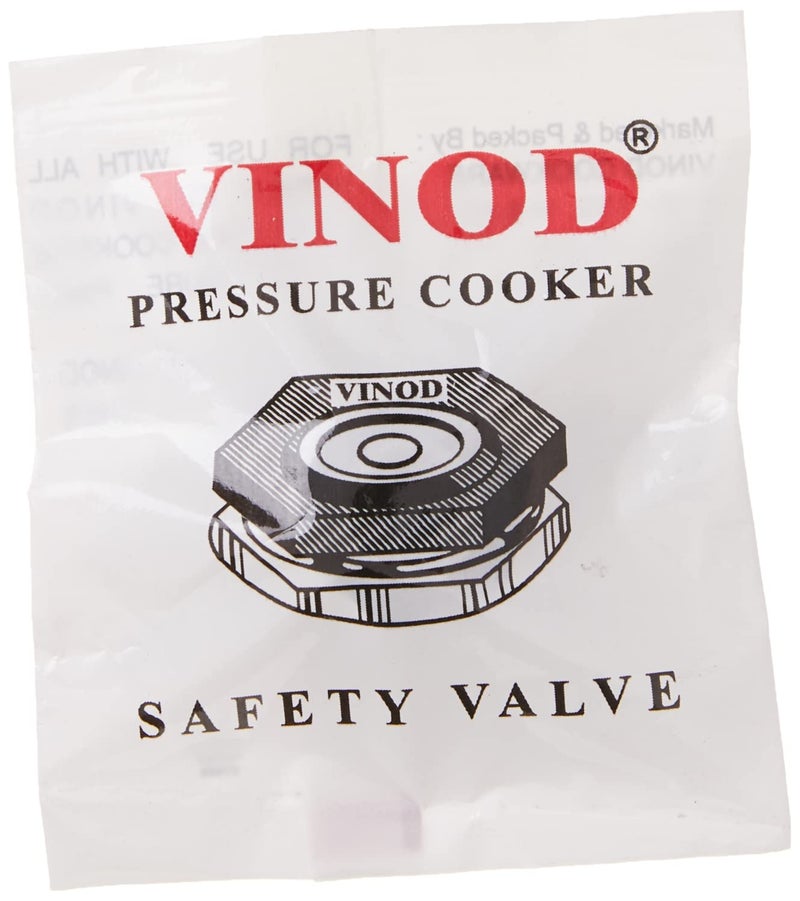 Vinod Pressure Cooker Safety Valve, Small, Aluminum Color - Image 5