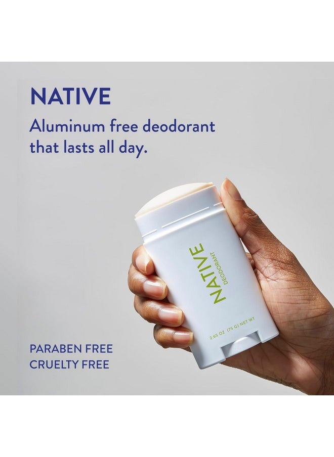native Native Deodorant | Natural Deodorant for Men, Aluminum Free with Baking Soda, Coconut Oil and Shea Butter | Eucalyptus & Mint  - Image 3