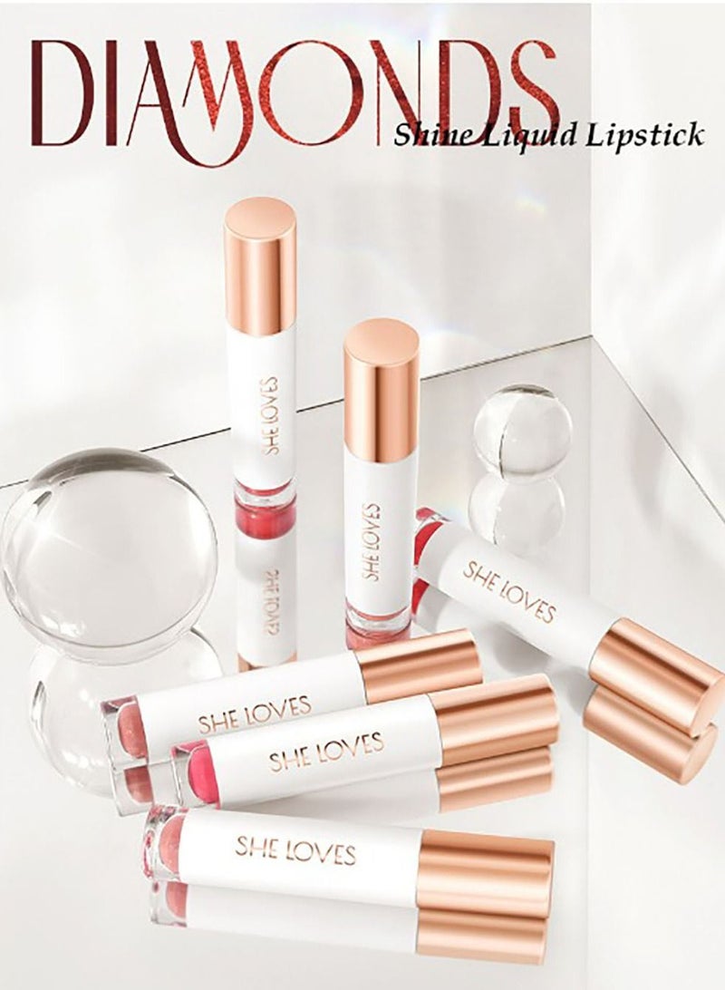 Sheloves Diamonds Shine Liquid Lipstick - Image 4