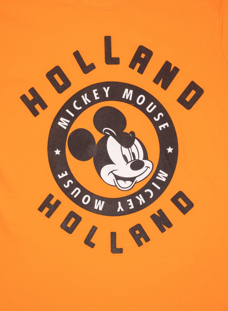 ميكي ماوس - تيشيرت رجالي هولندي - Image 2