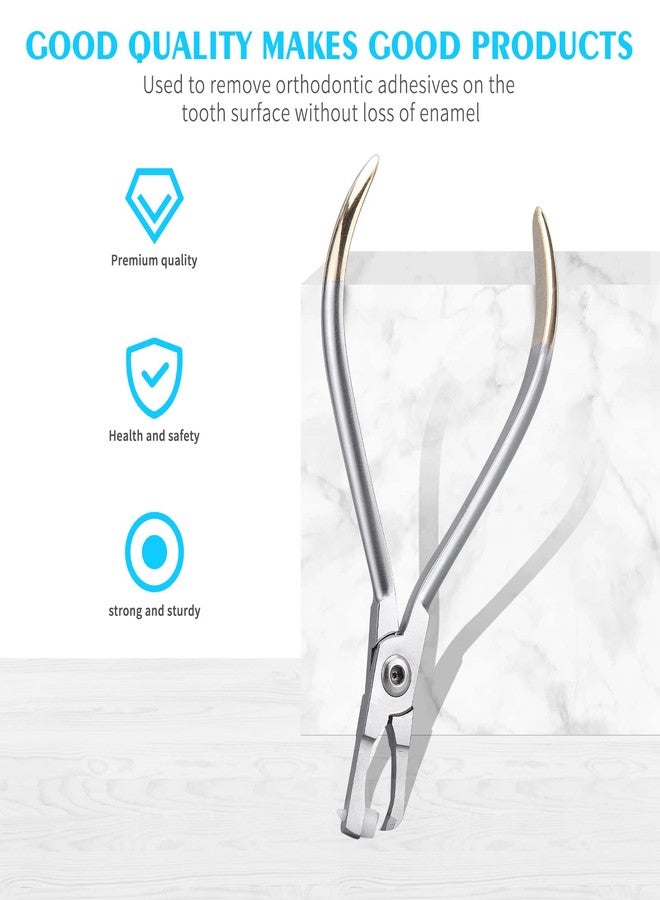 ANNWAH Orthodontic Band Remover Pliers - Orthodontic Band Cement Remover Forceps Molar Band Removal Pliers Easy to Use and Portable - Image 4