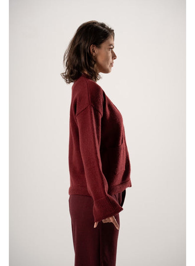 ASTK Basic V-Neck Cardigan - Image 2