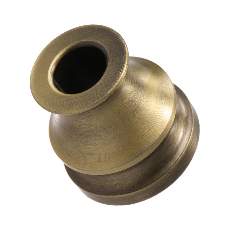 Safety Razor Stand: Bronze Sturdy Metal Construction - Space Saving Compact Design, Long Lasting Durability for Washing Sink Flat Surfaces - Image 1