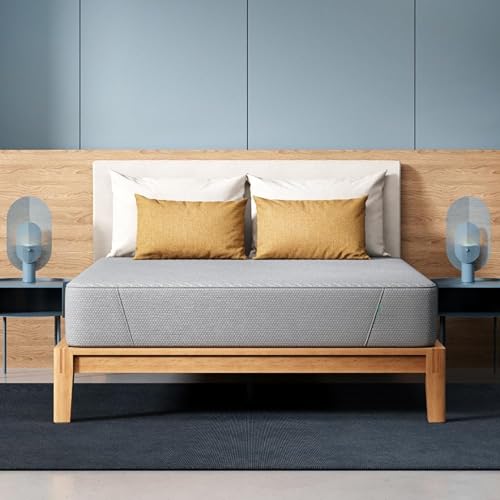 9villa Mattress | Dual Sided Comfort with HR & Soft Foam Mattress | 10 Year Warranty | Grey Color (72x48x4 Inches, Double) - Image 1