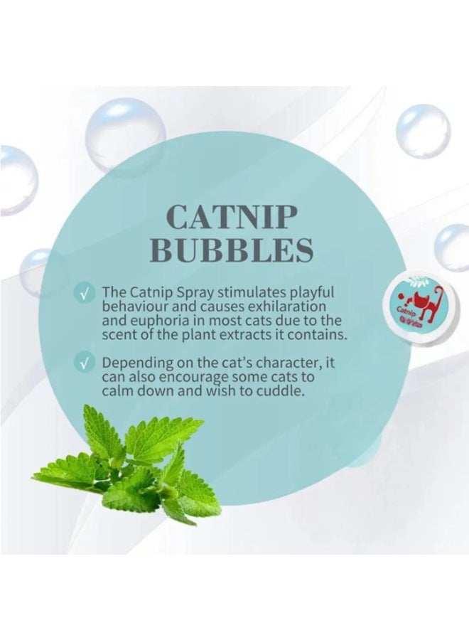 Bioline Catnip Bubbles Interactive Cat Play Accessory - 17.7ml - Image 2
