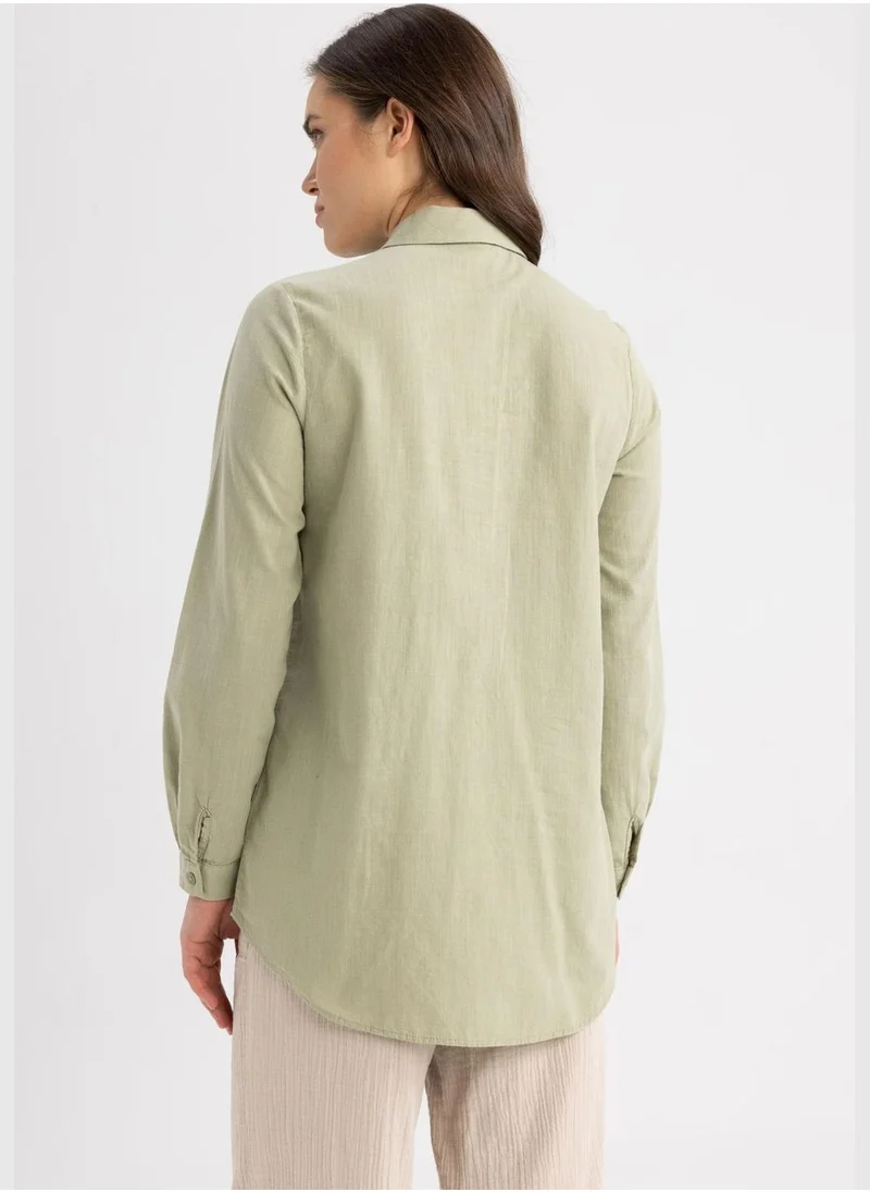 DeFacto Woman Woven Long Sleeve Tunic
