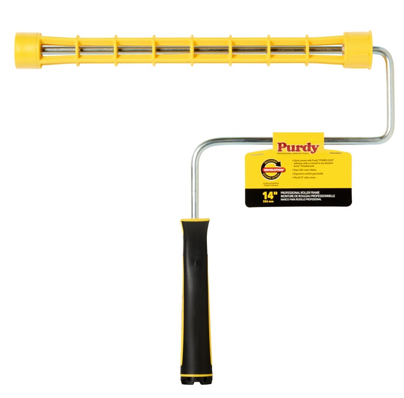Purdy 14A751130 Revolution Roller Frame, Natural, 14" - Use with 14” Rollers - Image 1