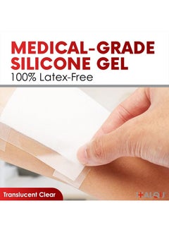HEALQU HEALQU Transparent Medical Tape - Box of 12 Rolls, 1" x 10yd Surgical Tape with Gentle Adhesion for Sensitive Skin for Wound Care,Tubing, First Aid Supplies - Breathable, Microporous Tape  - Image 3