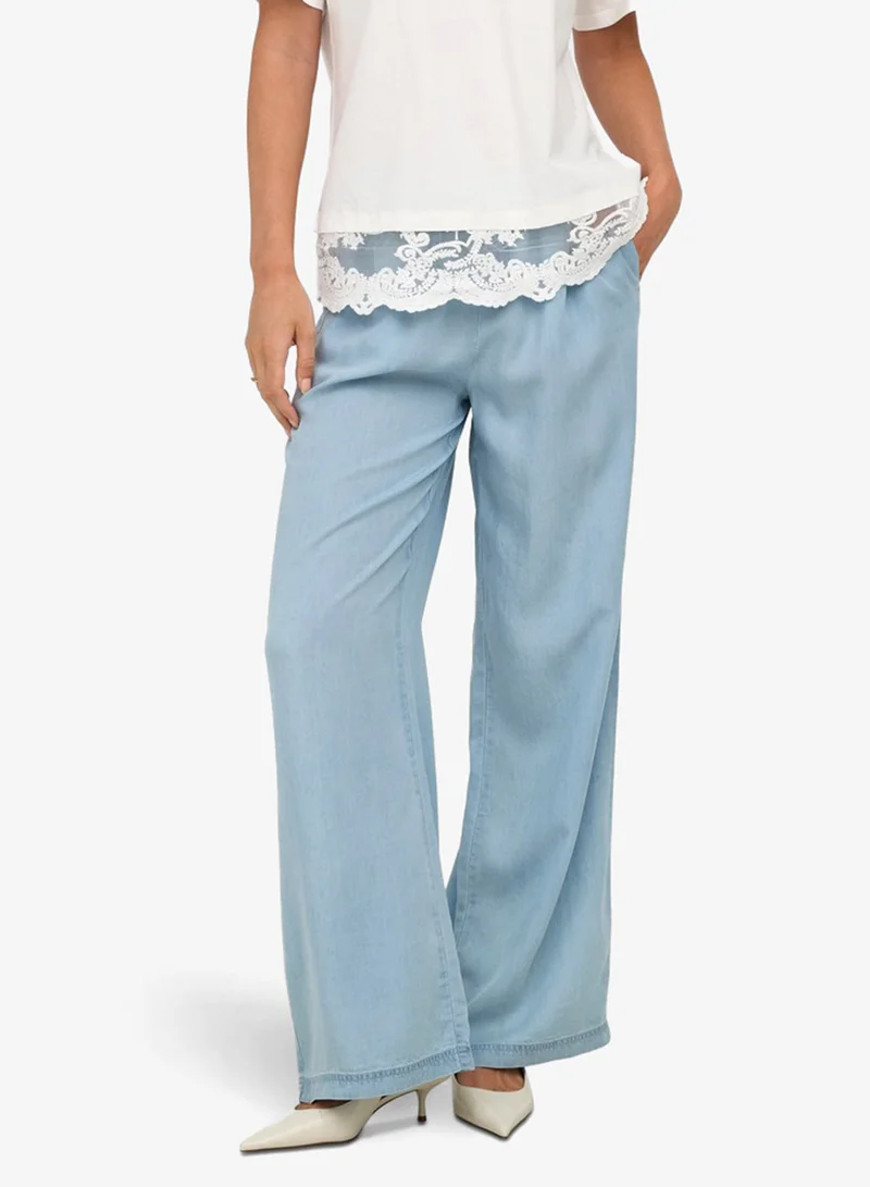 اونلي Onlcharis Life Pull Up Tie Pants