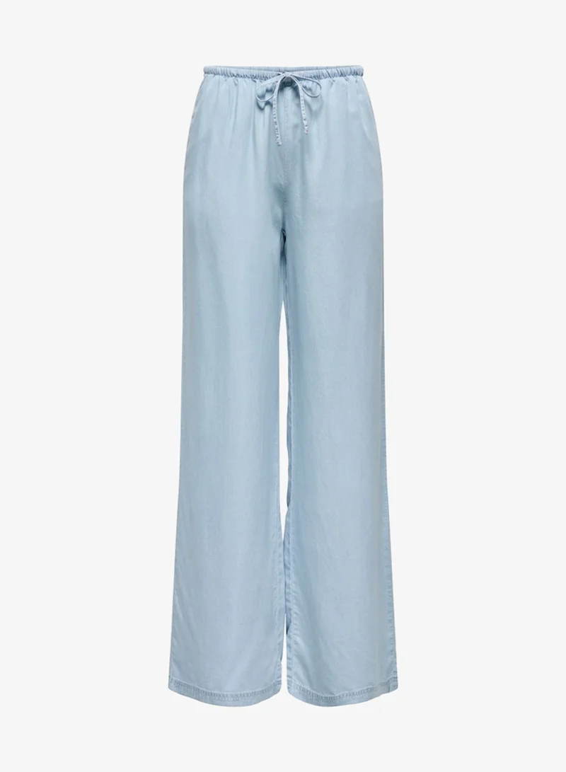 Only  Onlcharis Life Pull Up Tie Pants for Women | Best Price UAE