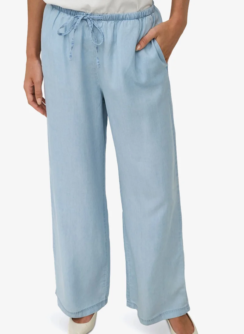 Only  Onlcharis Life Pull Up Tie Pants for Women | Best Price UAE