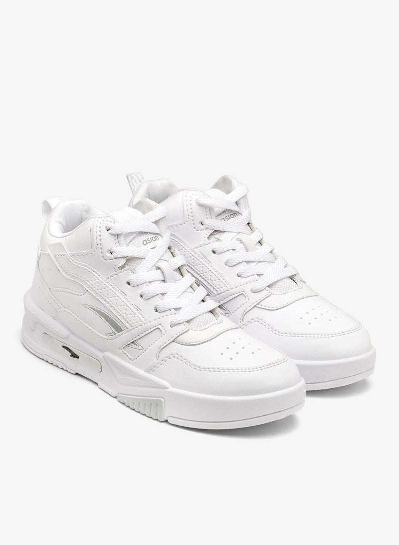 Asian White Casual Sneakers for Men and Boys - Image 1