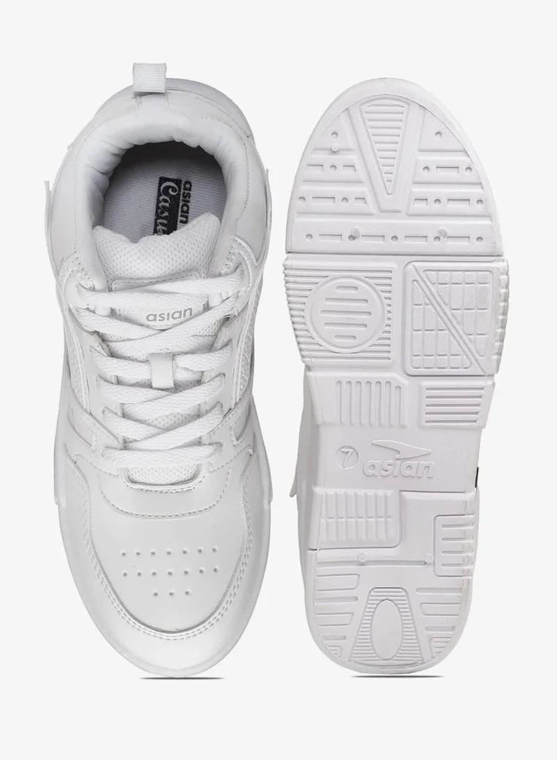Asian  White Casual Sneakers for Men and Boys for Men | Best Price UAE