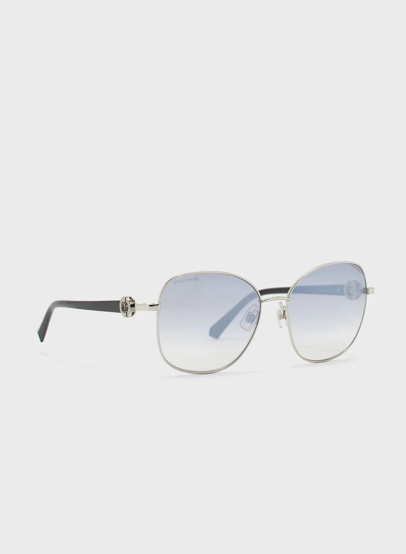 SWAROVSKI Oversized Sunglasses