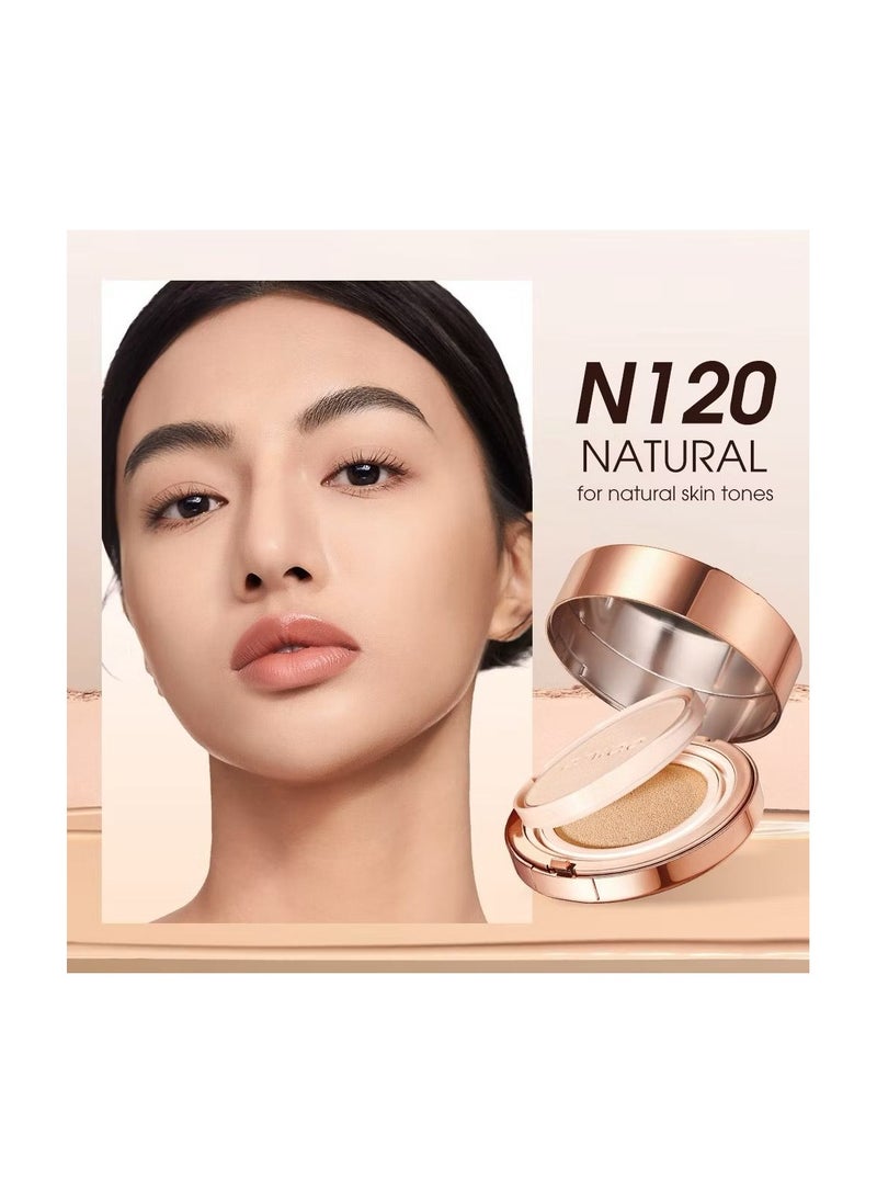 OTWOO - Otwoo  natural N120 2in1 face powder & cushion cream water proof long lasting oil control soft focus - Image 1