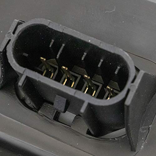 TRQ Driver Side Headlight Assembly Compatible with 2006-2009 Chevrolet Trailblazer 2006 Trailblazer EXT Without Full Width Grille Bar GM2502304 - Image 3