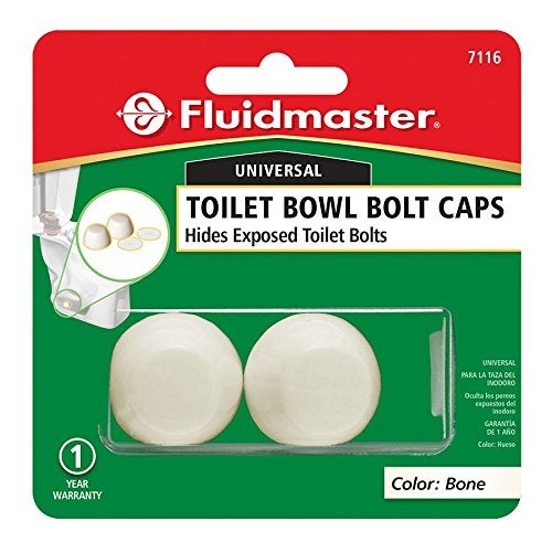 Fluidmaster 7116 Replacement Toilet Bolt Caps In Bone - Image 3