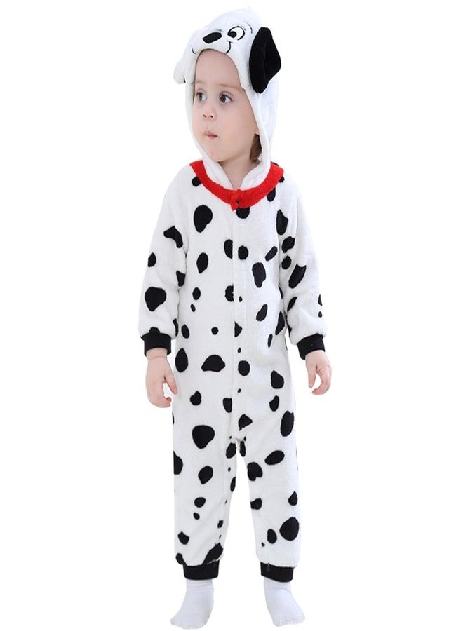 CuteOn Toddler Halloween Costume Onesie Cosplay Romper Christmas Infants Baby Costume Dalmatian 3-4 Years - Image 2