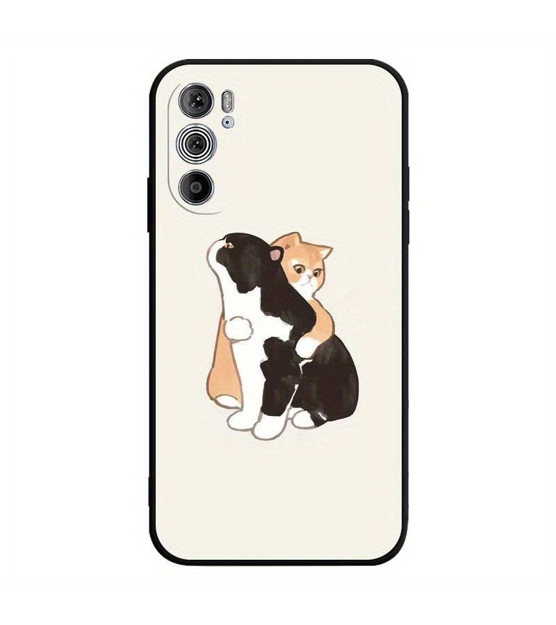 Cats TPU Soft Case Mixed Color 1 For Motorola Moto G60S Anti Drop Shockproof - Image 4