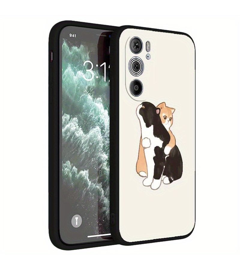 Cats TPU Soft Case Mixed Color 1 For Motorola Moto G60S Anti Drop Shockproof - Image 2