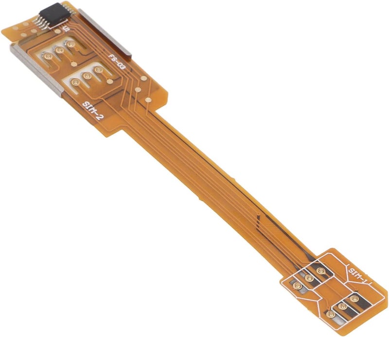 ANGGREK SIM Card Extension Adapter, Male to Female SIM Card Extender Easy Installation Widely Compatible for Outdoor Travel - Image 1