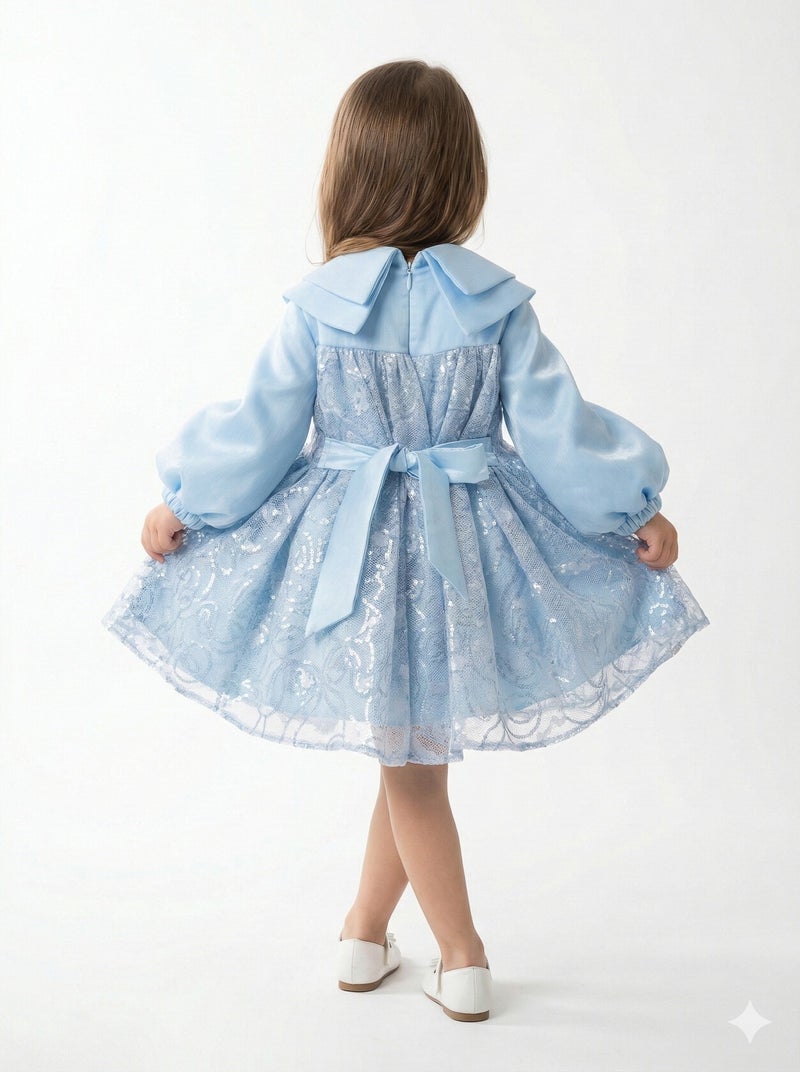 bravokids فستان بناتي، للأعمار من سنتين إلى ست سنوات، 2610 - Image 3