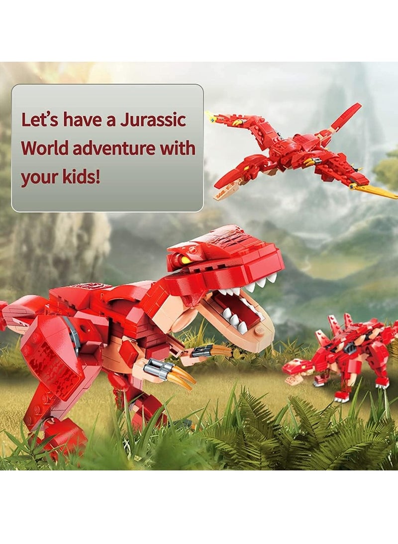 Qman The Era of Dinosaur War (287 PCS) - Dinosaur Battle Adventure Building Set - Image 2