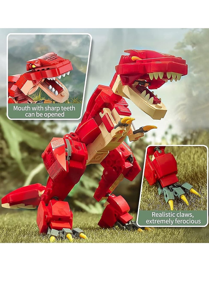 Qman The Era of Dinosaur War (287 PCS) - Dinosaur Battle Adventure Building Set - Image 3