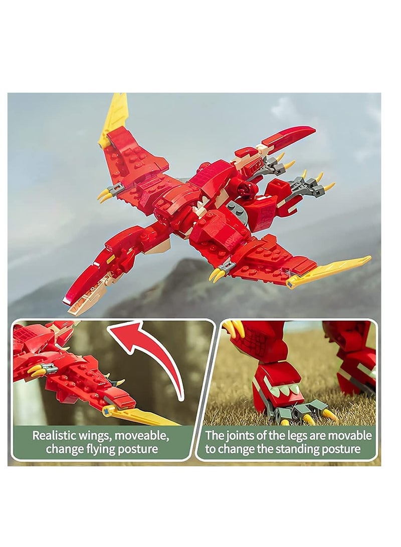 Qman The Era of Dinosaur War (287 PCS) - Dinosaur Battle Adventure Building Set - Image 4