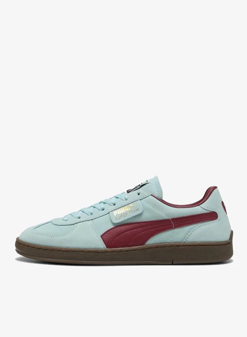 Puma Safe Lake-Dark Crimson Super Team Suede Sneakers Unisex for Men | Best Price UAE