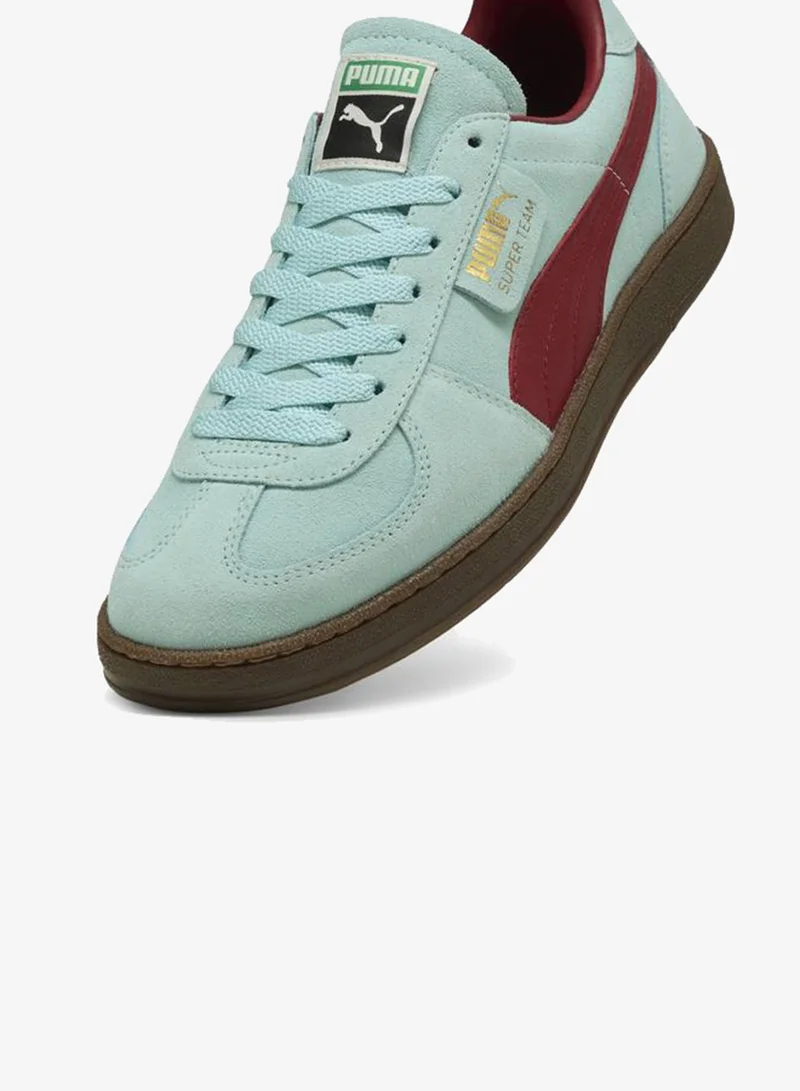Puma Safe Lake-Dark Crimson Super Team Suede Sneakers Unisex for Men | Best Price UAE