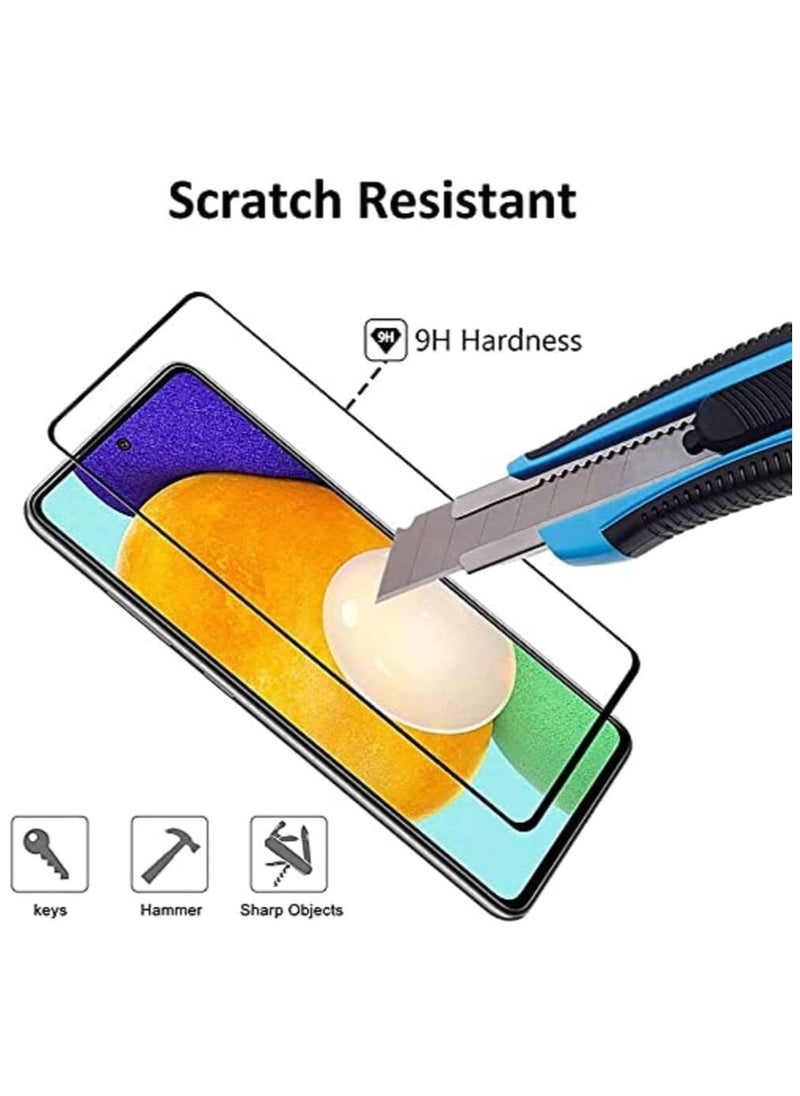 TIGER - 2-Pack 5D Clear Tempered Glass Screen Protector for Samsung Galaxy || Full-Screen Coverage, Ultra HD Clarity, 9H Hardness Glass, Anti-Fingerprint, Scratch-Resistant, Bubble-Free, Case Friendly, Easy Installation, Touch Sensitive, HD Tempered Film (SAMSUNG A71 4G) - Image 1