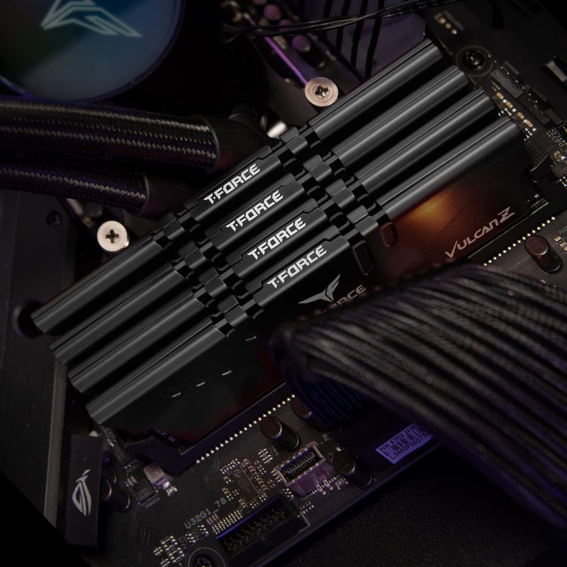 TEAMGROUP T-Force Vulcan Z DDR4 16GB Kit (2x8GB) 3600MHz (PC4-28800) CL18 Desktop Memory Module Ram Black TLZBD416G3600HC18JDC01 - Image 4