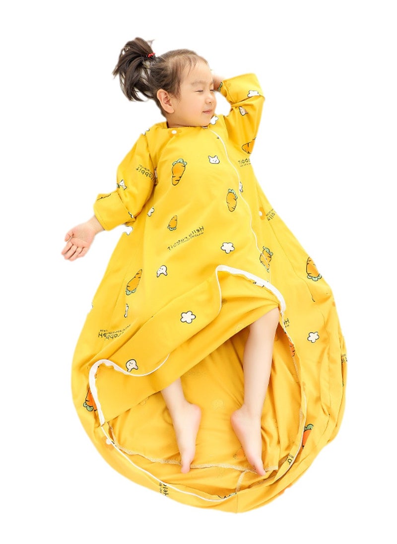 Generic Baby and child sleeping bag air-conditioned room baby anti-kicking quilt thickened sleeping bag  - Image 1