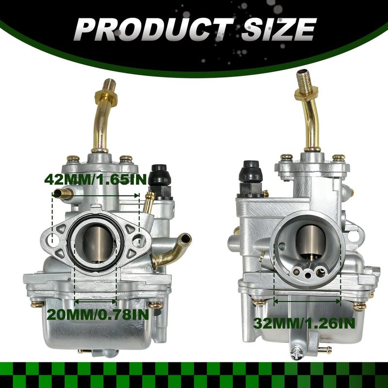 Rebuiman Carburetor for Yamaha TTR 90 TTR90 TTR90E with Fuel Switch Valve Petcock - Image 3