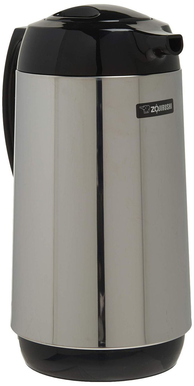 Zojirushi Thermal Serve Carafe, Made in Japan, 1.0 Liter, Polished Stainless Steel - Image 1