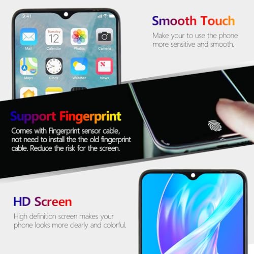 YWLRONG OLED for Samsung Galaxy S20 Ultra 5G Screen Replacement for Samsung S20 Ultra 5G G988 G988U G988U1 G9880 LCD Display Touch Screen Digitizer Assembly with Tools (Support Fingerprint ,Black Frame) - Image 5
