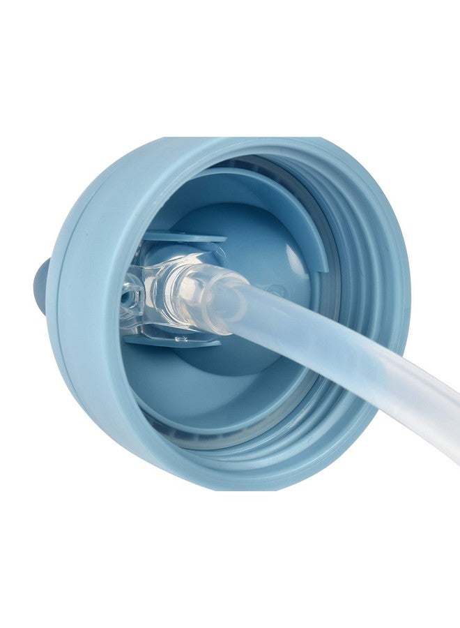 BEABA Straw Sippy Cup, Toddler Baby Straw Cup with Removable Handles, Leak and Spill Proof, BPA Phthalate Free, 8+ months, 10 oz, (Rain) - Image 3