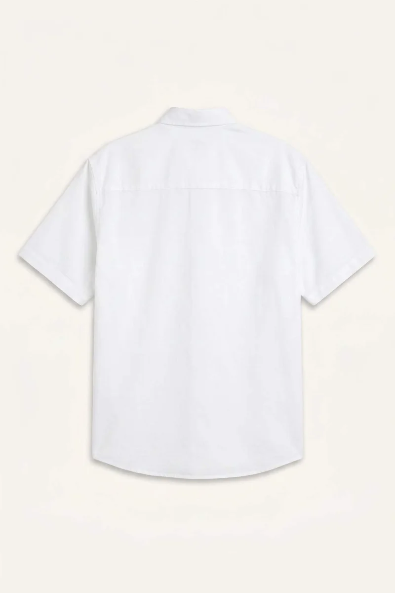 DeFacto Regular Fit Polo Collar Cotton Shirt