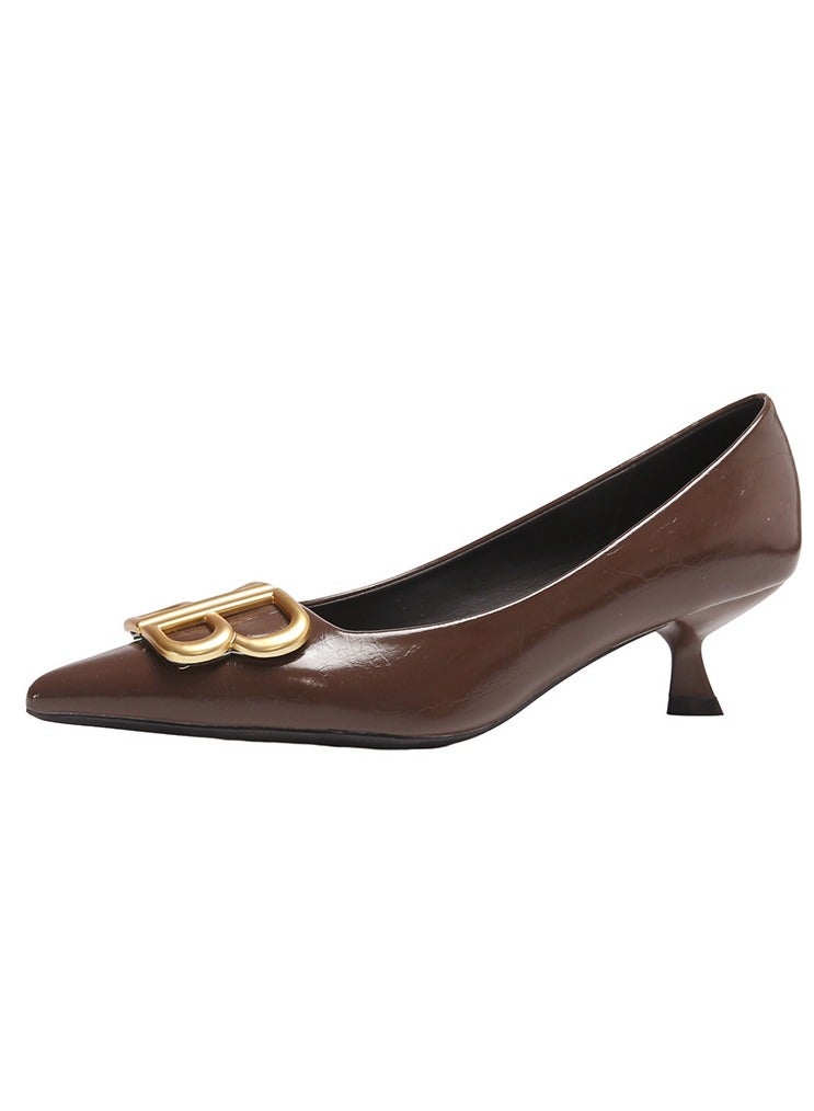 KUYING New Fashionable Single Shoes  - Image 1