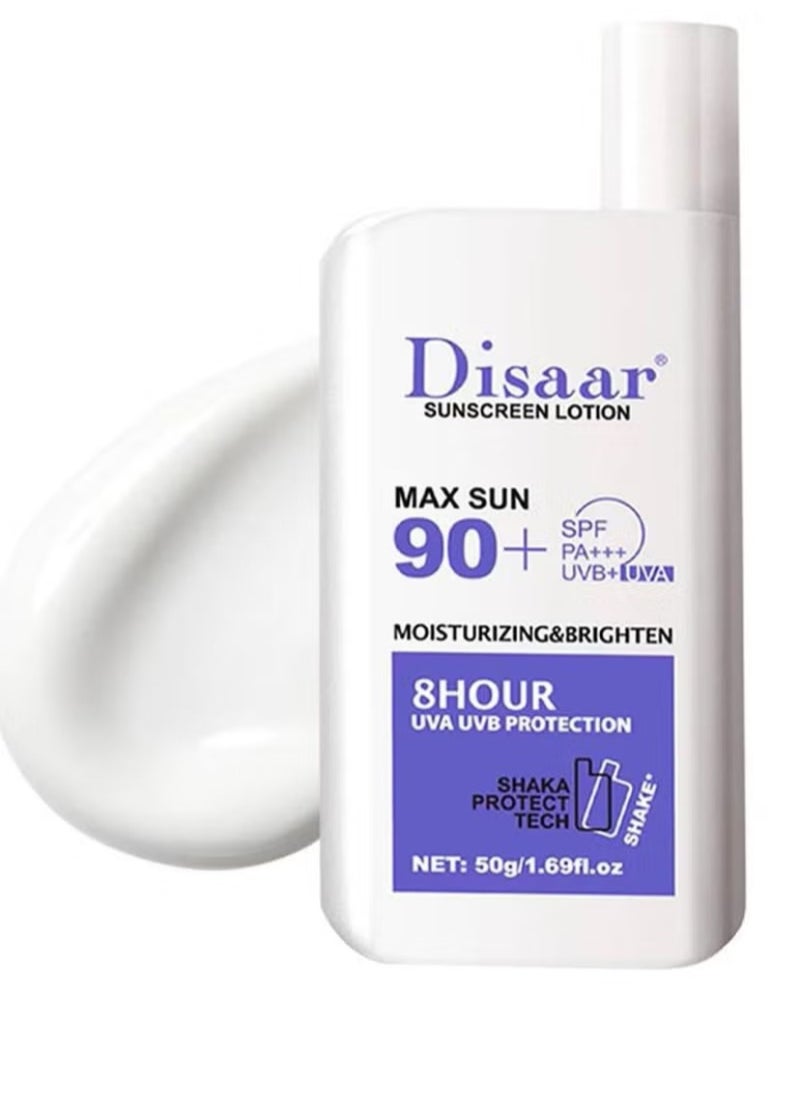 Disaar - Disar - Sunscreen Lotion, Long Lasting Protection, Portable Sunscreen, Sunscreen, Sunscreen, 50g - Image 1