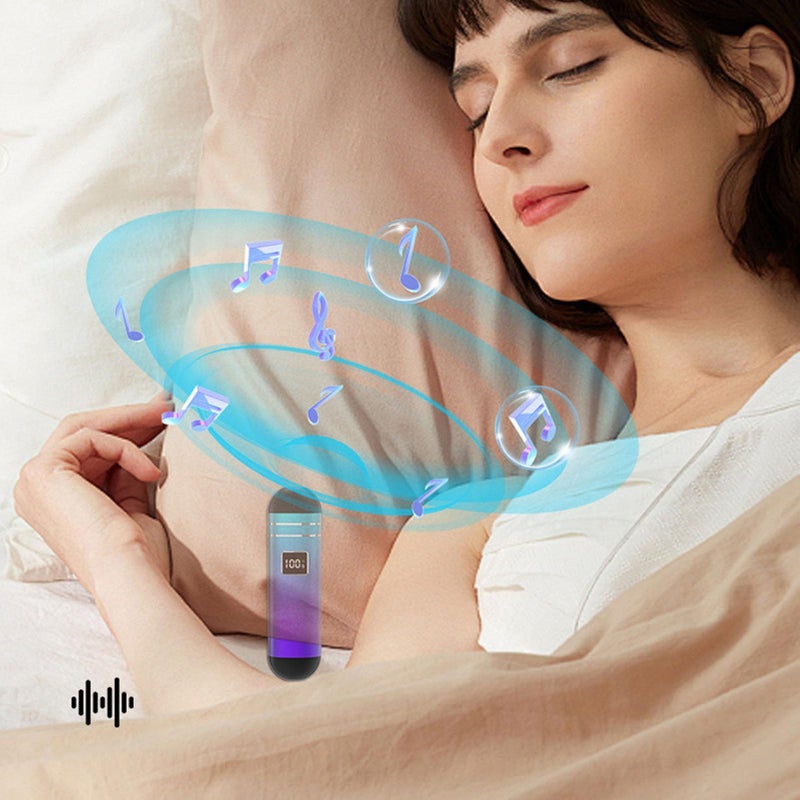 Bone Conduction Sleep Speaker Under Pillow Speaker 32GB Memory BT 5.3 400mAh Battery Wireless Night Sleeping - Image 5